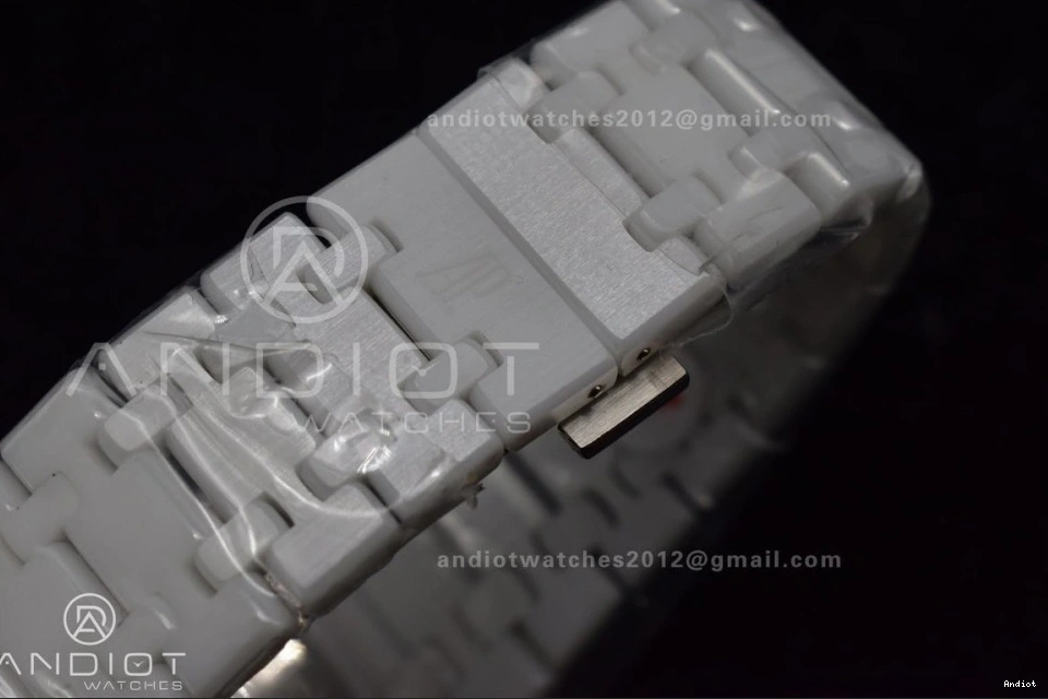 26579cb on Best Royal Perpetual APSF Ceramic Edition Oak Calendar White Bracelet A5134 Ceramic 0217